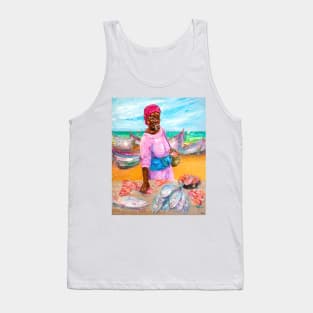 At The Fish Market by The Sea Tank Top